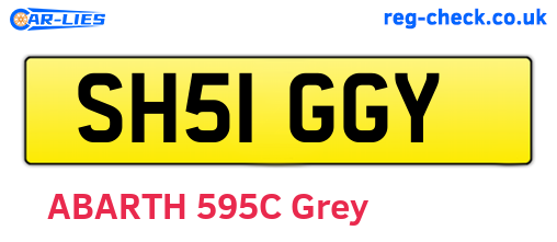 SH51GGY are the vehicle registration plates.