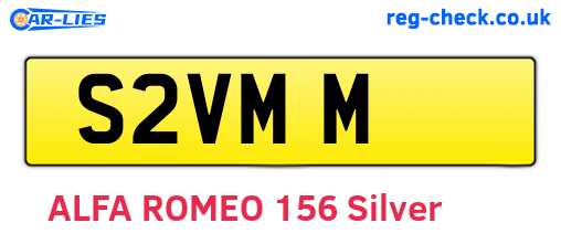 S2VMM are the vehicle registration plates.