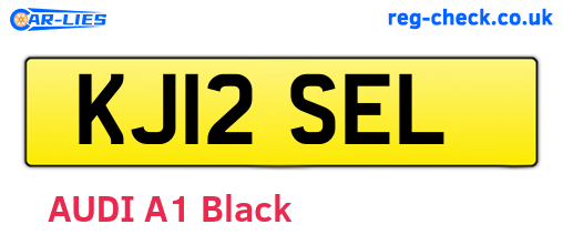 KJ12SEL are the vehicle registration plates.