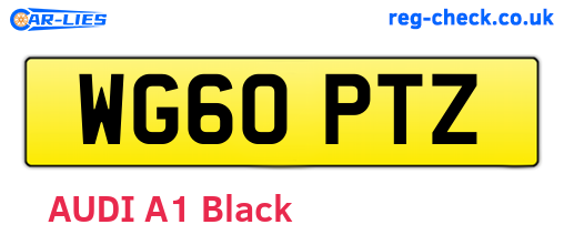 WG60PTZ are the vehicle registration plates.