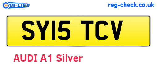 SY15TCV are the vehicle registration plates.