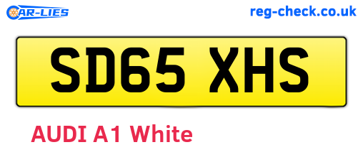 SD65XHS are the vehicle registration plates.