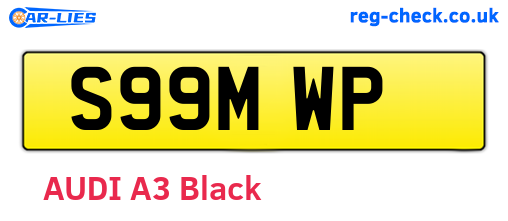 S99MWP are the vehicle registration plates.