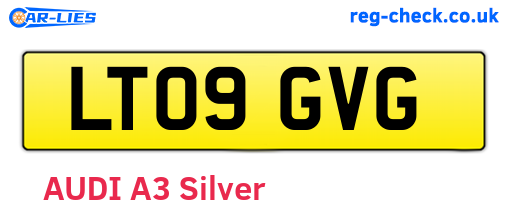 LT09GVG are the vehicle registration plates.