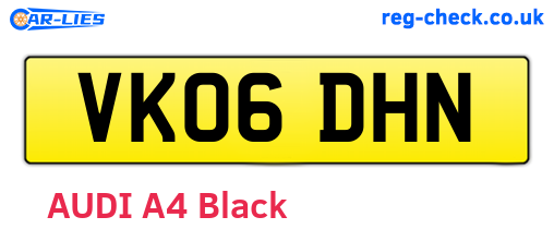 VK06DHN are the vehicle registration plates.