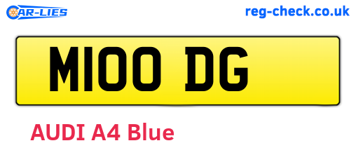 M10ODG are the vehicle registration plates.