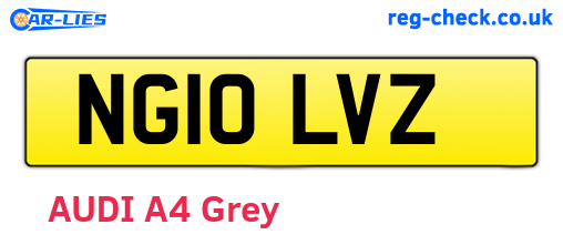 NG10LVZ are the vehicle registration plates.
