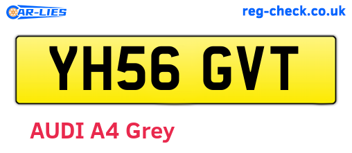 YH56GVT are the vehicle registration plates.
