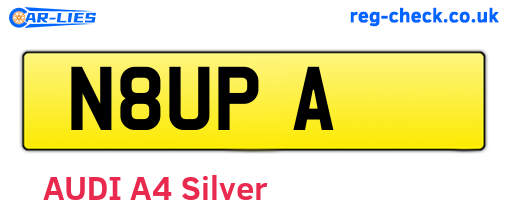 N8UPA are the vehicle registration plates.