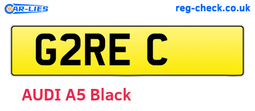 G2REC are the vehicle registration plates.