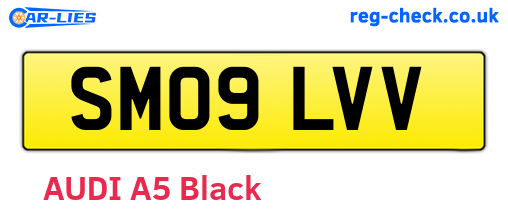 SM09LVV are the vehicle registration plates.