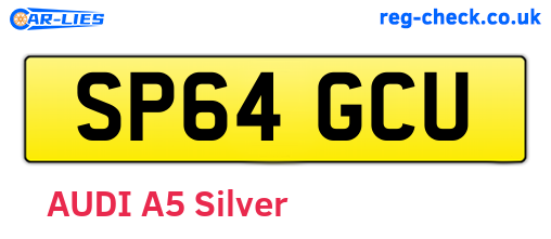 SP64GCU are the vehicle registration plates.