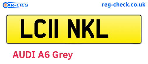 LC11NKL are the vehicle registration plates.
