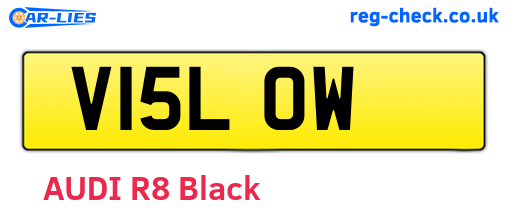 V15LOW are the vehicle registration plates.