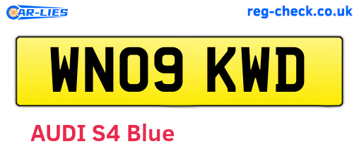 WN09KWD are the vehicle registration plates.