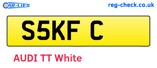 S5KFC are the vehicle registration plates.