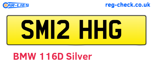 SM12HHG are the vehicle registration plates.