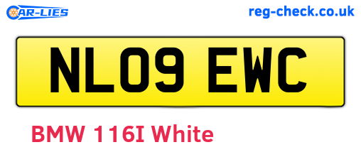 NL09EWC are the vehicle registration plates.