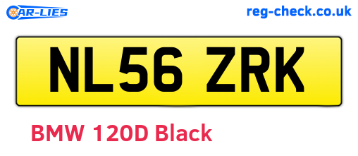 NL56ZRK are the vehicle registration plates.