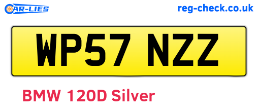 WP57NZZ are the vehicle registration plates.