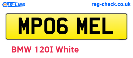 MP06MEL are the vehicle registration plates.