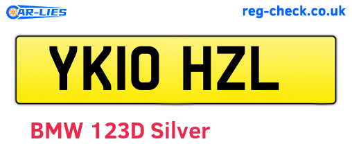 YK10HZL are the vehicle registration plates.