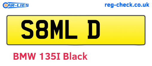 S8MLD are the vehicle registration plates.