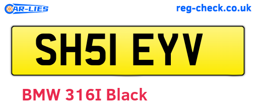 SH51EYV are the vehicle registration plates.