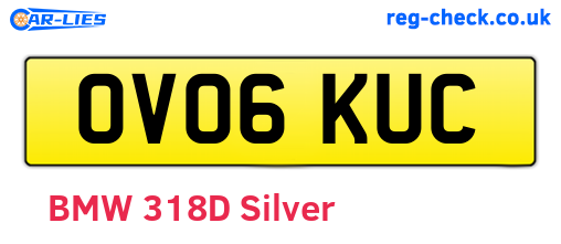 OV06KUC are the vehicle registration plates.