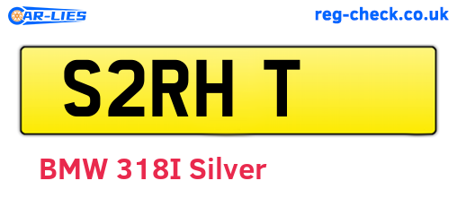 S2RHT are the vehicle registration plates.