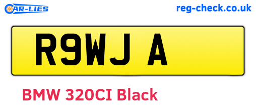 R9WJA are the vehicle registration plates.