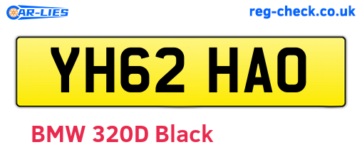 YH62HAO are the vehicle registration plates.