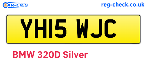 YH15WJC are the vehicle registration plates.