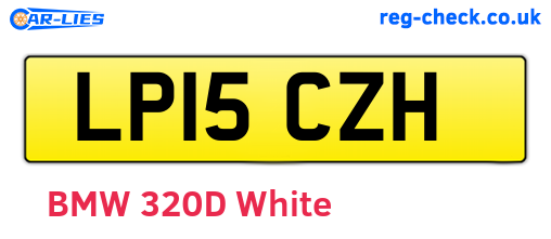 LP15CZH are the vehicle registration plates.