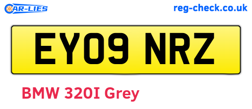 EY09NRZ are the vehicle registration plates.