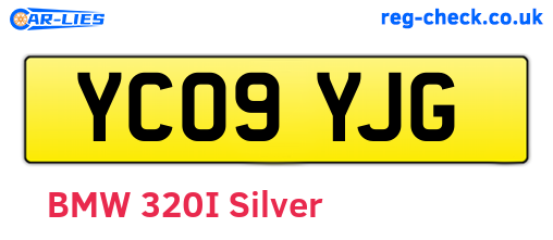 YC09YJG are the vehicle registration plates.