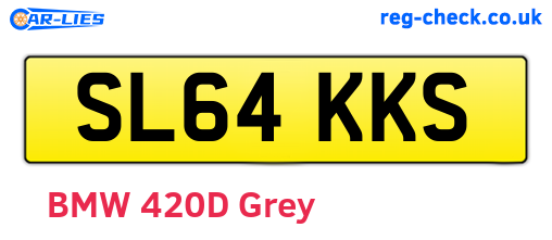 SL64KKS are the vehicle registration plates.