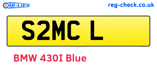 S2MCL are the vehicle registration plates.