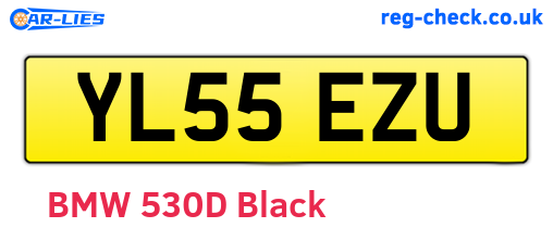 YL55EZU are the vehicle registration plates.