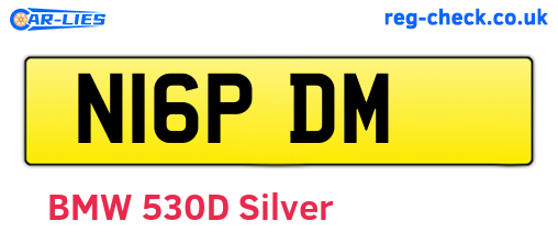 N16PDM are the vehicle registration plates.