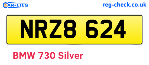 NRZ8624 are the vehicle registration plates.