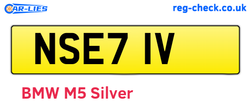 NSE71V are the vehicle registration plates.