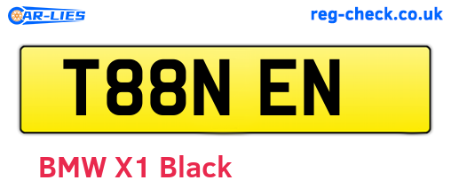 T88NEN are the vehicle registration plates.