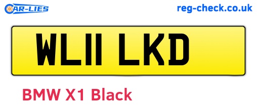 WL11LKD are the vehicle registration plates.