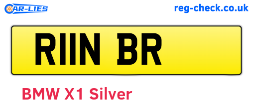 R11NBR are the vehicle registration plates.