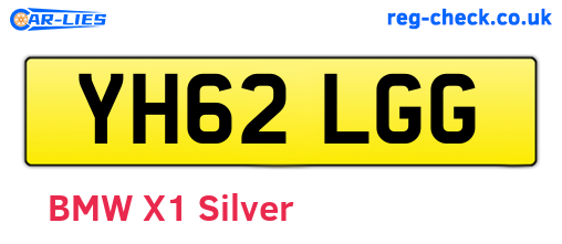 YH62LGG are the vehicle registration plates.