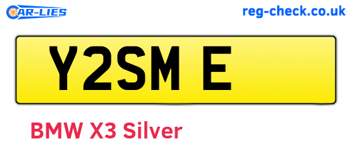 Y2SME are the vehicle registration plates.