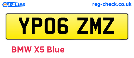 YP06ZMZ are the vehicle registration plates.