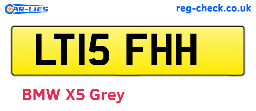 LT15FHH are the vehicle registration plates.