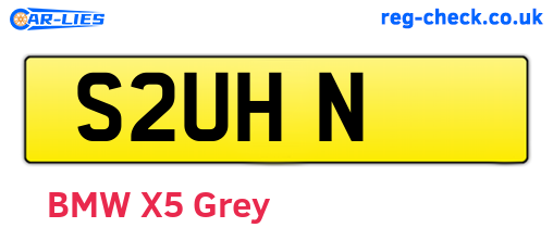 S2UHN are the vehicle registration plates.